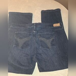 Womens Sz 18 Levis Slight Curve Boot Cut Jeans